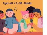 Musikkskúlakórið Tónar 3-10 flokkur. Sørvágur